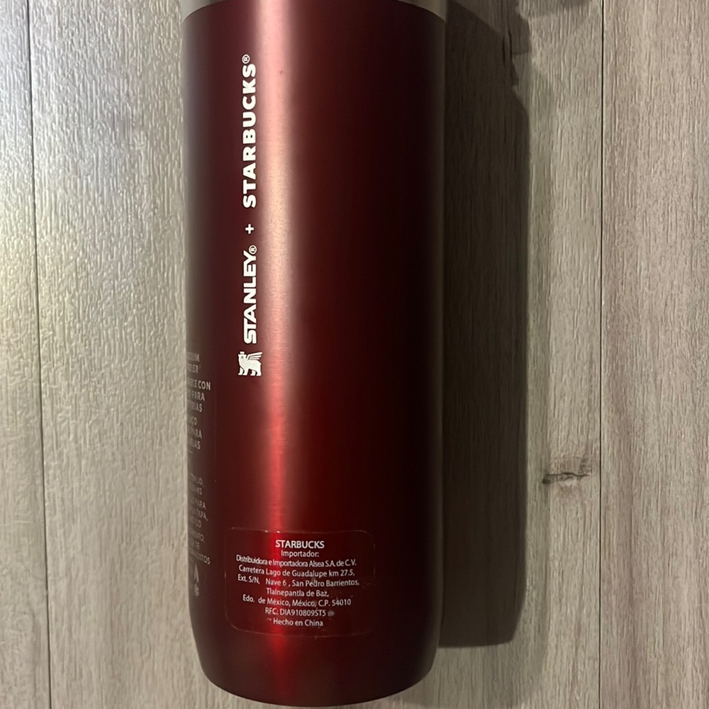 ❤️NWT❤️ Starbucks Stanley Collection Burgundy Stainless Steel Tumbler 16… - Picture 7 of 10